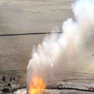 إخماد حريق بحقل "تنجيز" النفطي في كازاخستان