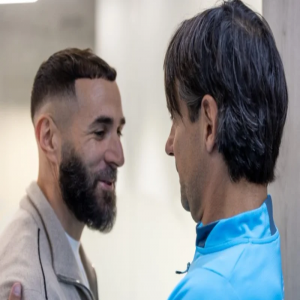 كريم بنزيما يخوض مرانه الأول بقميص الهلال