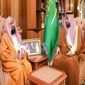 أمير جازان يستقبل مفوض الإفتاء لمنطقتي جازان وعسير