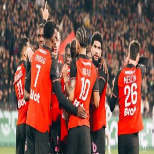 رين يهزم سان جيرمان بثلاثية ويهدد صدارته للدوري الفرنسي