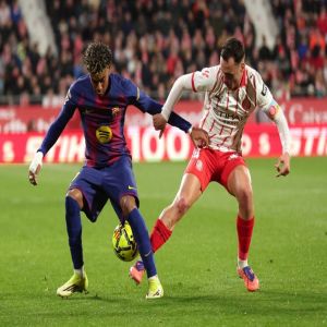 سقوط مفاجئ لبرشلونة أمام جيرونا في الدوري الإسباني