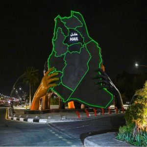 حائل تكتسي حلة وطنية تمزج بين رمزية التأسيس وأجواء رمضانية