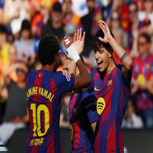 برشلونة يستعيد صدارة الدوري الإسباني بفوزه على ليفانتي