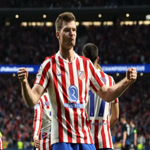 سورلوث يقود أتليتيكو مدريد لثمن نهائي دوري أبطال أوروبا بهاتريك في مرمى كلوب بروج