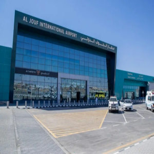 بدء تشغيل مطار الجوف الدولي الجديد واستقبال أولى رحلاته