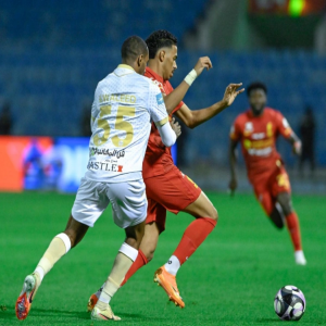 التعادل الإيجابي يحسم لقاء القادسية والتعاون