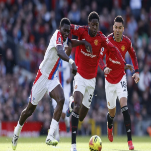 يونايتد ينتفض ليهزم بالاس ويتقدم للمركز الثالث بالدوري