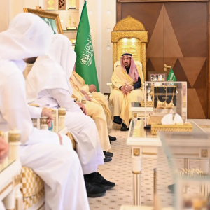 أمير منطقة القصيم يستقبل الفائزين بمسابقة وزارة الرياضة للقرآن الكريم والحديث الشريف
