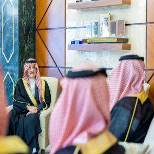 أمير الشرقية يستقبل مدير فرع وزارة التجارة بالمنطقة