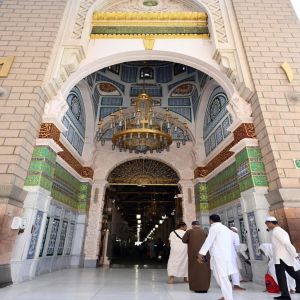 إتاحة خدمة إلكترونية لمعرفة حالة كثافة ممر السلام على النبي صلّى الله عليه وسلّم في المسجد النبوي خلال شهر رمضان