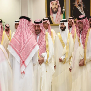 أمير منطقة نجران يستقبل المهنئين بعيد الفطر