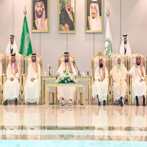 أمير منطقة جازان يستقبل المهنئين بعيد الفطر