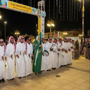 أمانة تبوك تنفذ أكثر من 40 فعالية للمعايدة في مدن ومحافظات المنطقة