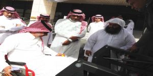 مدير تعليم الرياض يدشن حافلات نقل طلاب الاعاقة الحركية للمدارس