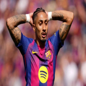 رافينيا يغيب عن مواجهة أتلتيكو مدريد بسبب الإصابة