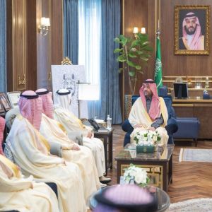 الأمير فيصل بن خالد بن سلطان يستقبل رئيس جامعة الحدود الشمالية