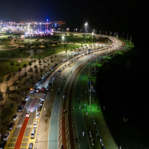 أمانة منطقة جازان تفتتح طريق الواجهة البحرية