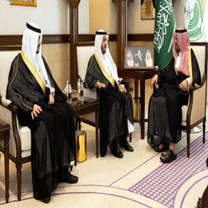 نائب أمير مكة المكرمة يستقبل مدير التحريات الإدارية بالمنطقة