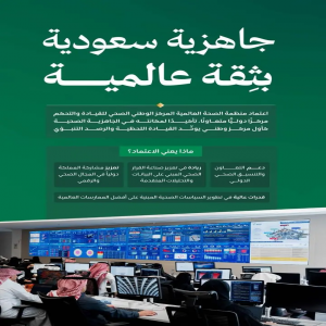 اعتماد المركز الوطني الصحي للقيادة والتحكم مركزًا متعاونًا مع منظمة الصحة العالمية