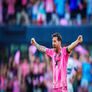 ميسي يفتتح سجل أهدافه في ملعب إنتر ميامي الجديد