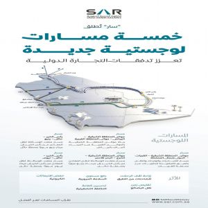 "سار" تطلق (5) مسارات لوجستية جديدة تعزز تدفقات التجارة الدولية