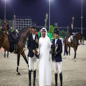 866 فارسًا يختتمون دوري الإمارات لونجين لقفز الحواجز