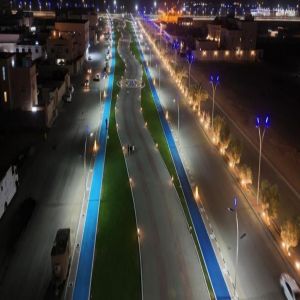 أمانة منطقة الجوف تُنهي تنفيذ ممشى "ابن سينا" بمحافظة القريات