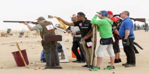 رماة العالم يتوافدون على دبي للمشاركة في بطولة ند الشبا الصحراوية للرماية  ·       بداية التدريبات الرسمية أمس في موقع الحدث على طريق الإمارات