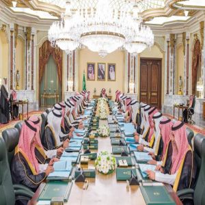 سمو ولي العهد يرأس جلسة مجلس الوزراء في جدة
