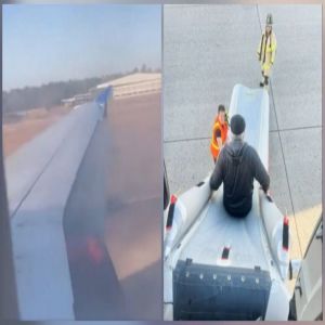 حريق محرك يجبر طائرة على إلغاء الإقلاع وإخلاء الركاب بهيوستن
