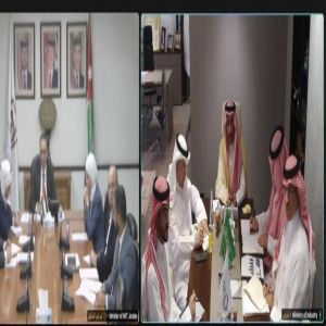 وزير الصناعة والثروة المعدنية يبحث تعزيز التكامل الصناعي مع المملكة الأردنية