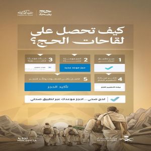 "الصحة" توضح آلية حجز لقاحات الحج عبر تطبيق "صحتي" بخطوات ميسّرة لضيوف الرحمن