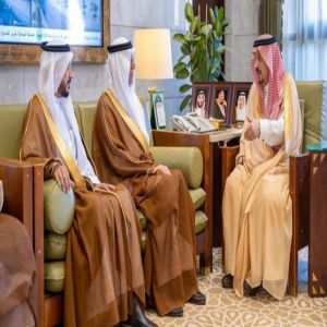 أمير منطقة الرياض يستقبل محافظ الهيئة السعودية للمواصفات والمقاييس والجودة