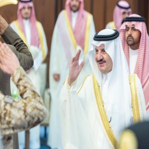 أمير المنطقة الشرقية ونائبه يستقبلان المهنئين بعيد الأضحى