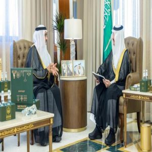 أمير الشرقية يستقبل أمين المنطقة ويطّلع على أهم المشاريع الاستثمارية