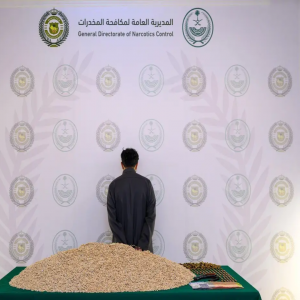 "مكافحة المخدرات" تضبط (845.087) قرصًا من مادة الإمفيتامين المخدر بالمنطقة الشرقية