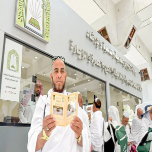 الشؤون الإسلامية تكثف جهودها التوعوية لخدمة المعتمرين بمسجد التنعيم