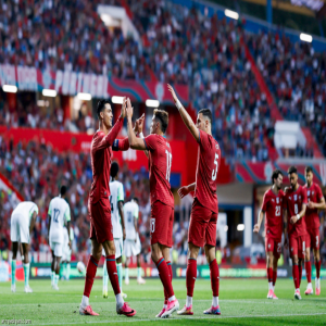 البرتغال ينهي الاستعداد بثنائية نيجيريا