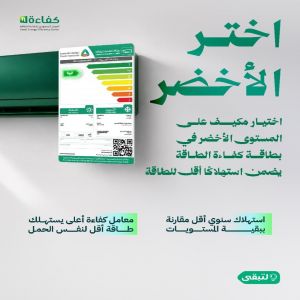 مركز "كفاءة" يطلق حملة "أجهزة التكييف" لخفض استهلاك الطاقة