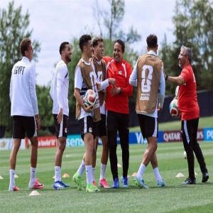منتخب مصر يرفع شعار الفوز قبل مواجهة بلجيكا