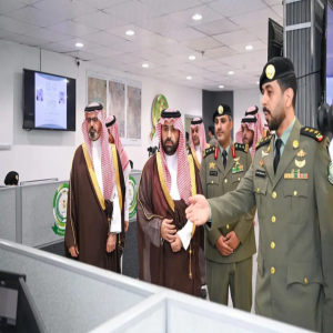 أمير منطقة جازان يزور مقر قيادة الأفواج الأمنية بالمنطقة