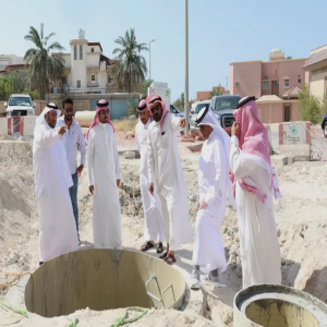 أمانة الشرقية تواصل تطوير الطرق والبنية التحتية بالخفجي