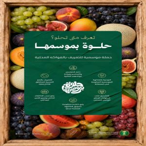 "البيئة" تطلق حملة "حلوة بموسمها" للتعريف بالفواكه المحلية دعمًا للمزارعين والمنتجين
