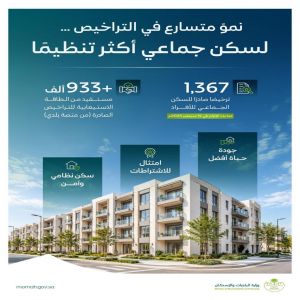 وزارة البلديات والإسكان: إصدار أكثر من 1,360 ترخيصًا للسكن الجماعي للأفراد منذ تطبيق إلزام الترخيص