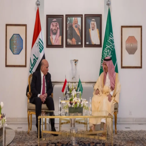 سمو وزير الخارجية ونائب رئيس الوزراء وزير خارجية جمهورية العراق يعقدان اجتماعًا رسميًّا بين البلدين