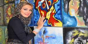 غدير حافظ تعيد إفتتاح معرضها الشخصي الأول "مجموعة إنسان"
