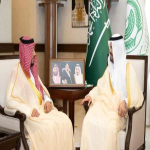 نائب أمير مكة المكرمة يستقبل رئيس فرع النيابة العامة بالمنطقة