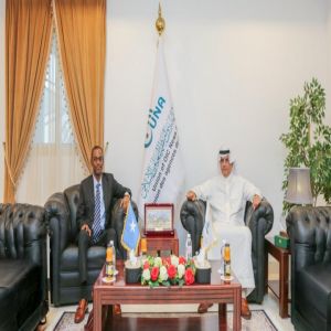 مدير عام “يونا” يستقبل رئيس الهيئة الوطنية للاجئين والنازحين في جمهورية الصومال