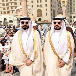 الأميرين(نايف وسعود الشعلان)يتلقيان برقية تعزيه ومواساة من سفير سوريا بالمملكة الدكتور محسن المهباش