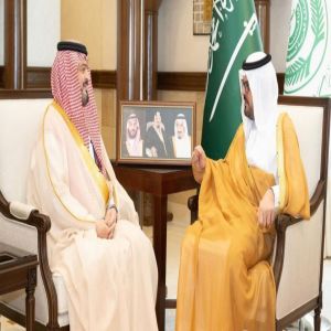الأمير سعود بن مشعل يستقبل أمين جدة